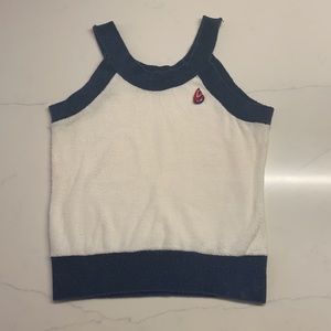 Vintage Terry Cloth Tank Top